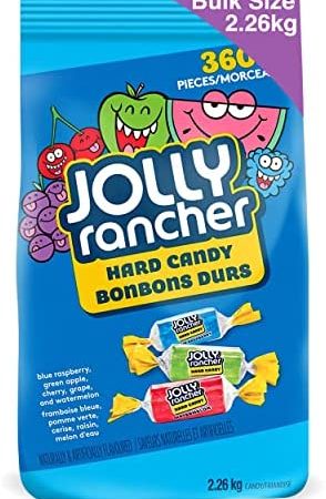 JOLLY RANCHER Assorted Hard Candy Bulk, Individually Wrapped Candy to Share - 360CT, 2.26kg